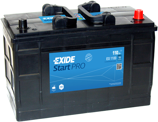Baterie de pornire EG1100 EXIDE 12V 110Ah